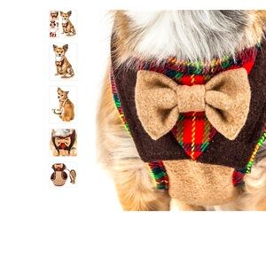 Dog Vest Harness with matching leash.